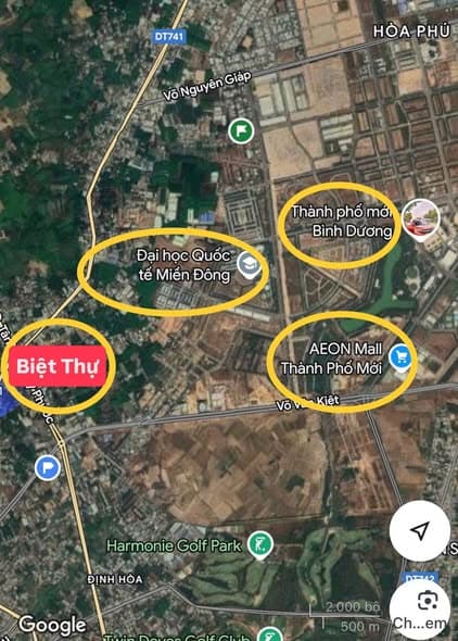 Biệt thự 600m2 Sát TT TP Mới Bình Dương - Tặng Shophouse Mặt Tiền - Giá Thương Lượng